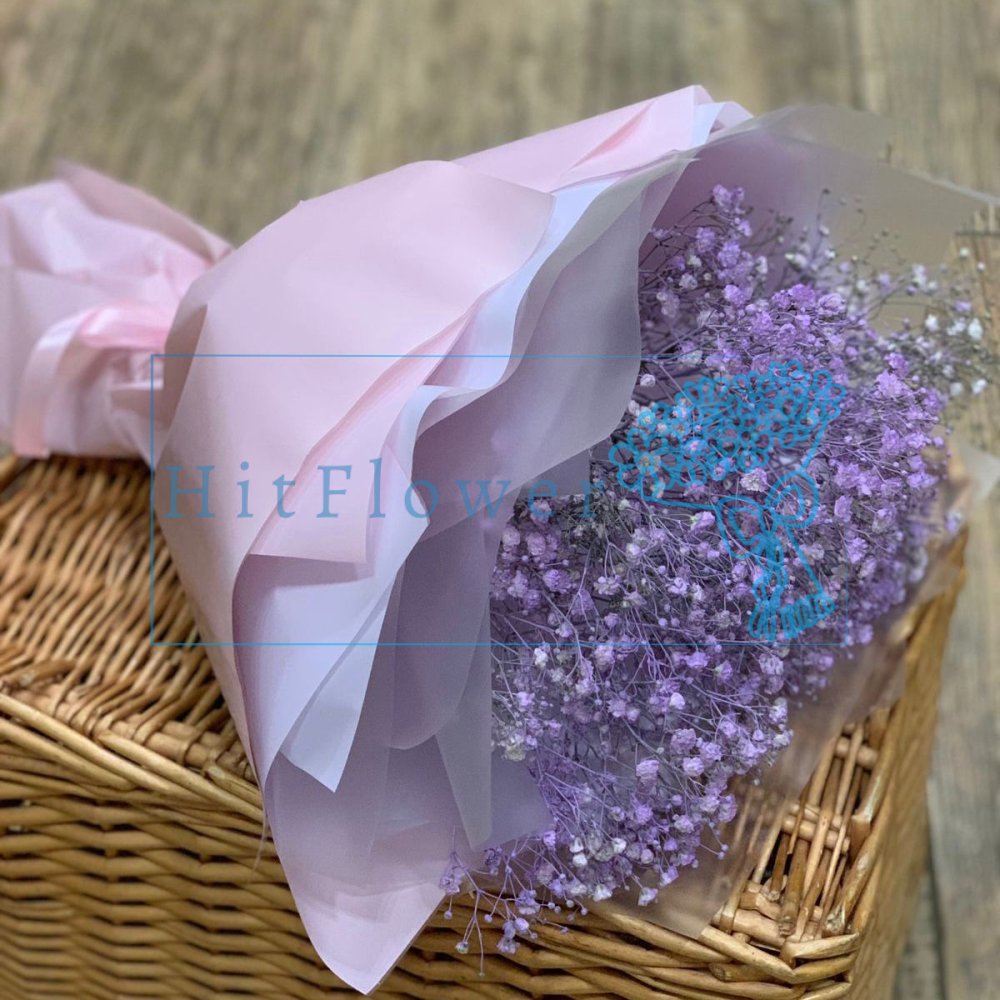 Букет цветов из: Гипсофила